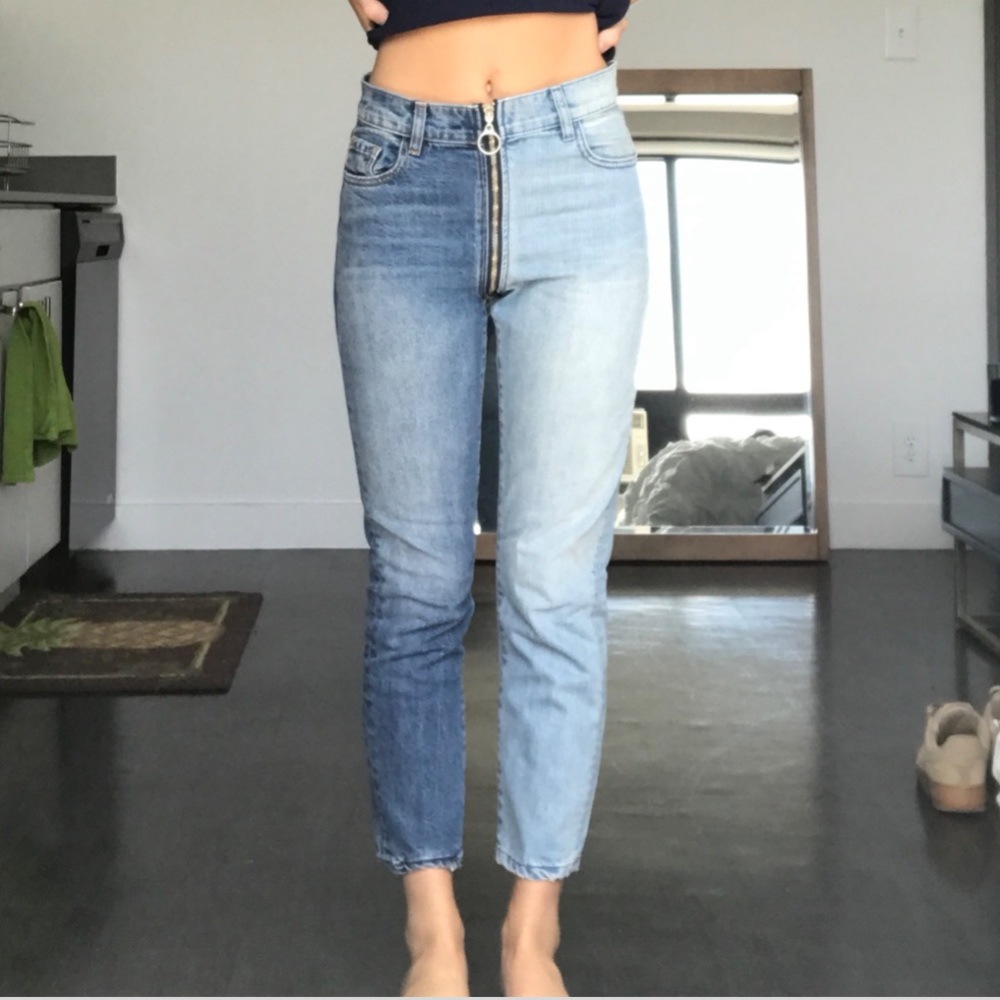 Cropped jeans